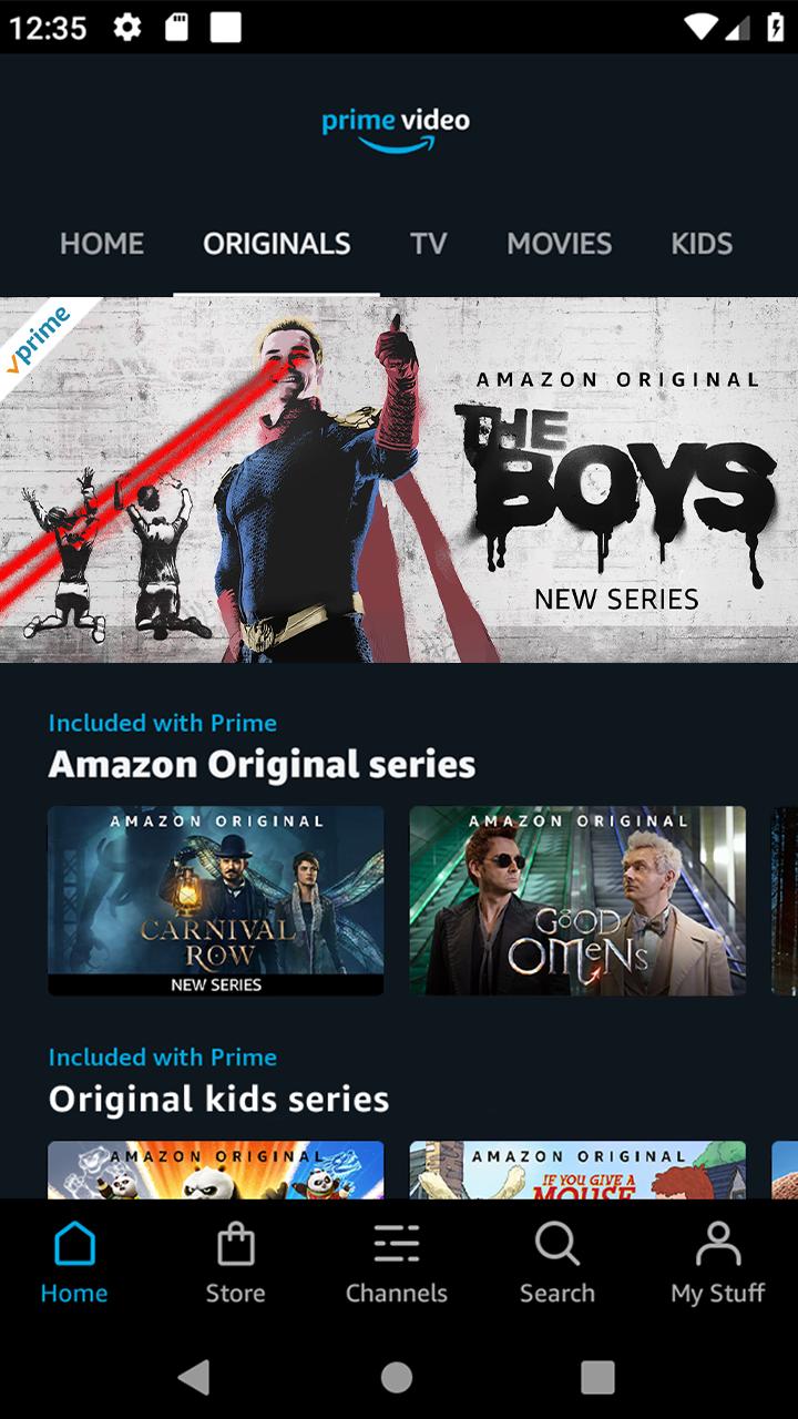 prime video app